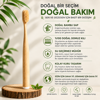 Mumzu Bambu Diş Fırçası
