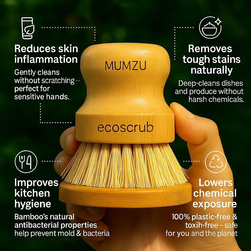 Free gift: bamboo EcoScrub